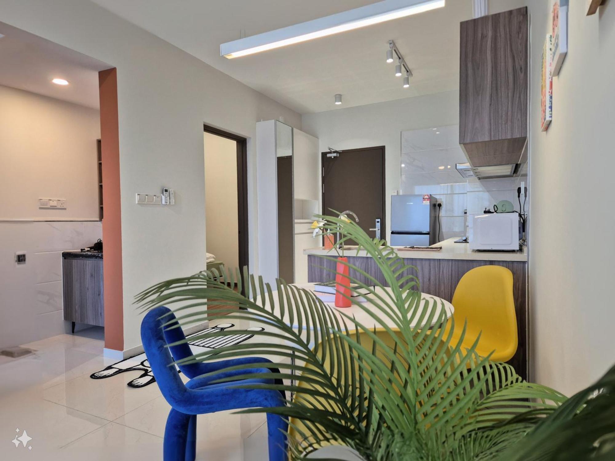 Funky Pop Art Paradise - 3 Pax 2 Bedroom Close To Jb Town Johor Bahru